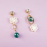 Agate Mismatched Earrings