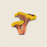 Chanterelle Mushroom Pin