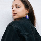 Crocus Flower Earrings