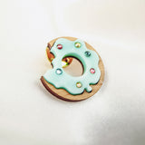 Donut Pin - Blue