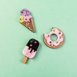 Donut Pin - Pink
