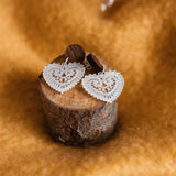 Folk Heart Earrings