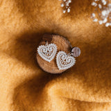 Folk Heart Earrings