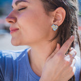 Forget Me Not Studs