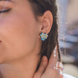 Forget Me Not Studs