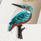 Kingfisher Brooch