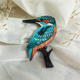 Kingfisher Brooch