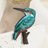 Kingfisher Brooch