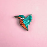 Kingfisher Pin