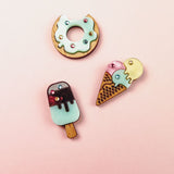 Popsicle Pin - Blue