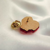 Red Poppy Pin