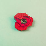 Red Poppy Pin