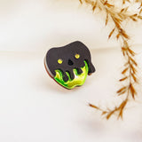 Spooky Apple Pin