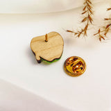Spooky Apple Pin