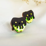 Spooky Apple Studs