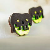 Spooky Apple Studs