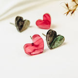 Tiny Heart Studs