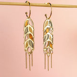 Wheat Statement Earrings